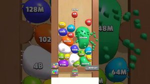 Blob Merge 3D: Max level - Unlocked 1024Qi,2048Qi,4Sx,8Sx,8B All level ( Android,iOS )