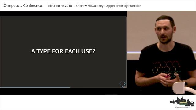Andrew McCluskey - Appetite for dysfunction - Compose Melbourne 2018