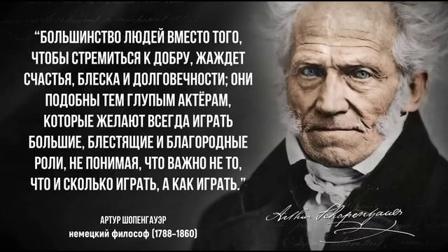 Уроки жизни от Шопегаузера смотреть онлайн