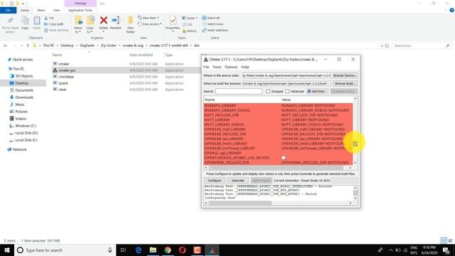 How to Build Open Source Code Using CMake || OSG