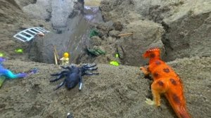 ДИНОЗАВРЫ НАПАЛИ НА ЛЕГО ГОРОД