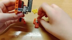 Макет двигателя v8-lego tehnic-Инструкция.