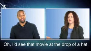 at the drop of a hat