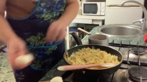 Заливной пирог с капустой