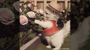 🌸🐾 Котята, цветы и радость для родителей! 🐾🌸