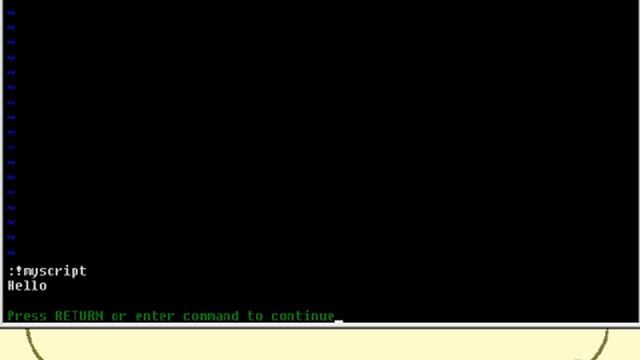 Unix Shell Scripting Running a Script Part 2