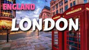 Лондон, Англия - London England, 4K Walking Tour, Spring British Vibes   Отдых в Европе