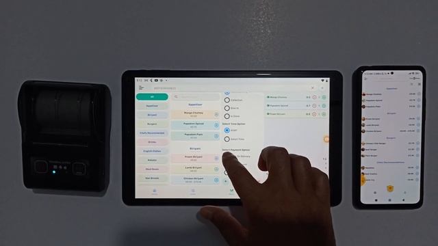 TakeAway EPOS and Mobile App Live Preview
