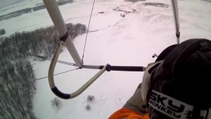 Полет в паре с другим дельтолетом