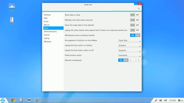 Zorin OS 7 RC (May, 2013), with a change of background and fonts. смотреть онлайн