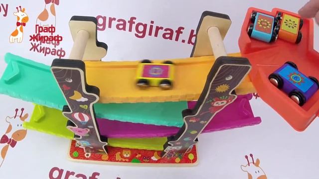 Игровой набор "Весёлые горки" смотреть онлайн