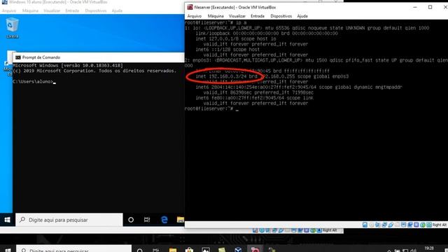 🐧 Linux File Server - Montagem do cenário  do projeto do servidor de arquivos Samba #linuxserver