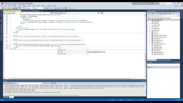 crystal report with entity framework in vb.net | Code First Approach