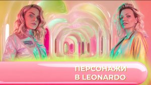 Персонажи в Leonardo