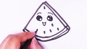 Bolalar uchun Tarvuz rasm chizish Drawing Watermelon for children Рисование Арбуз для детей スイカを描く