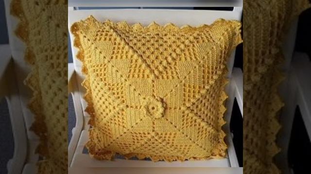 Latest Crochet Knitted Cushion Cover Design/Pillow Cover Design/Latest Cushion Cover Design