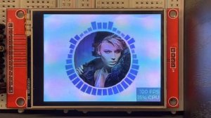 LVGL Music Demo running on Teensy 4.1, ILI9341 touch display