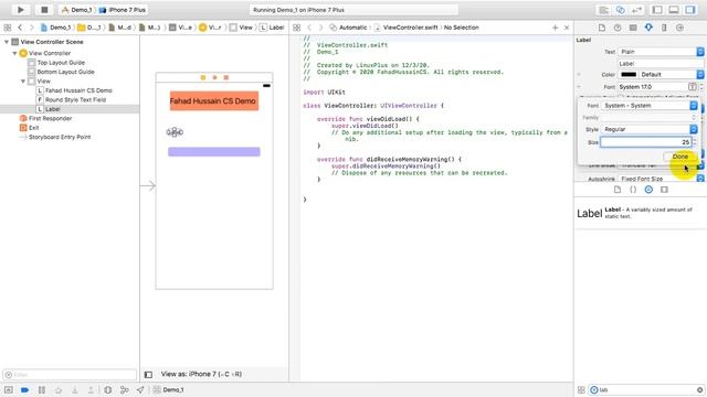 Tutorial 05: Hello World project in iOS | Your first iOS Application Using XCode