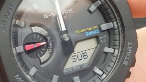 Gshock GA B2100 - Adjusting watch hands - Module 5689