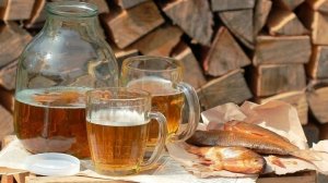 Пиво светлое с анчоусами