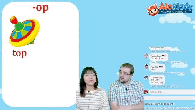[ALOKIDDY] | Học tiếng Anh trực tuyến cùng Alokiddy - Chủ đề: -ot, -op