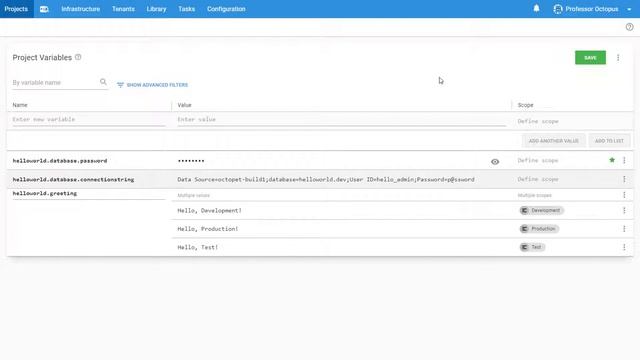 Getting Started - Referencing Variables