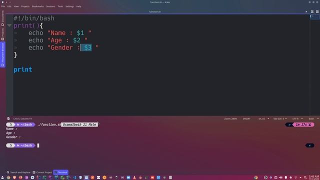 Bash Scripting Course - Function part 2