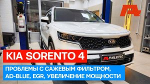 Решаем проблемы нового Kia Sorento: удаляем сажевый фильтр, отключаем AdBlue, EGR, делаем чип-тюнинг