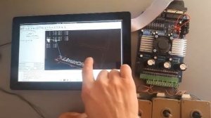 LinuxCNC on tuchscreen PC tablet