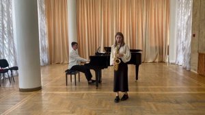 1 тур конкурса им. Юрия Большиянова. Ж. Демерссман "Серенада". Елизавета Князева.