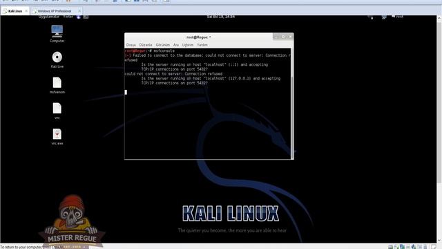 KALİ LİNUX HACKİNG VNC METASPLOİT FRAMEWORK