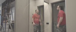 Magic дверь со стеклом.