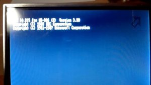 x86 with MS-DOS 3.3 and 80 char CGA output on the ESP8266
