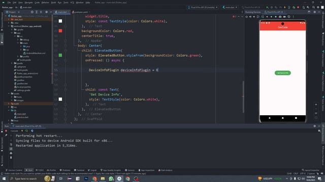 how to get device info in Flutter | device_info_plus |  Packages Tutorial