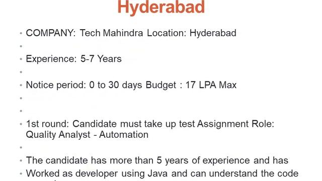 | 03 Nov 2022 | Manual & Automation Testing Jobs | @SoftwareTestingVacancies