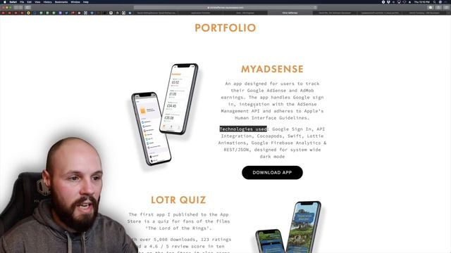 iOS Developer Portfolio Reviews