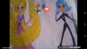 Рапунцель и кассандра.