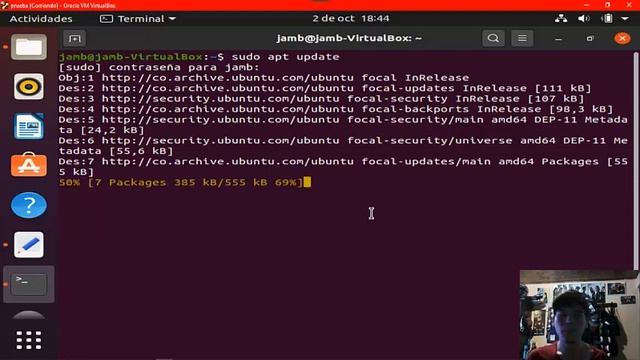 Instalación de Open Stack (DevStack Versión: victoria) En Ubuntu Desktop 20.04