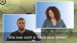 back-seat driver
