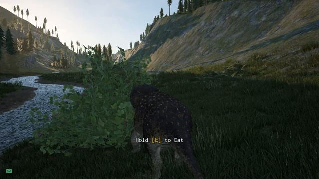 The Isle. Первая попытка (за 2 минуты) выживания в игре за травоядных