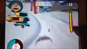Skiing Fred iOS iPhone / iPad Gameplay Review and Walkthrough HD