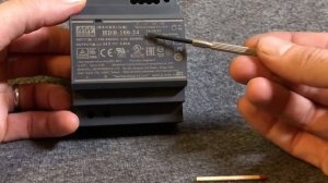 HDR-100-24 Mean Well Zdroj na DIN 92W 24V