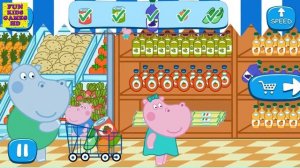 Hippo Games Kids Shopping Full Episode - App on Android, iOS