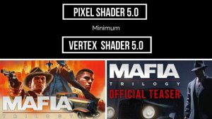 Mafia 1 Definitive Edition PC Minimum & Recommended System Requirements