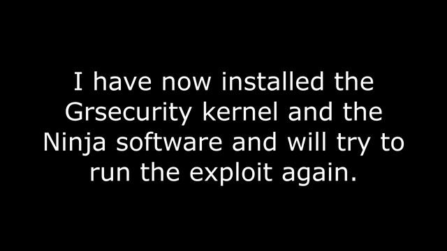 GNU/Linux Exploit Remediation - Dirty COW