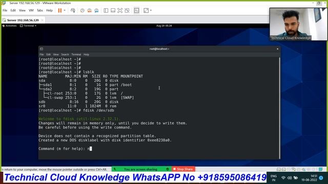 Linux Lecture-54 | LVM स्टोरेज | How To Create And Manage LVM In Linux |In Hindi | By Sanjay Dahiya