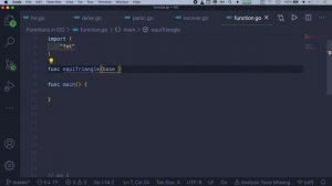 Go Tutorial (Golang) 26 - Functions in Golang