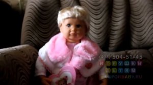 Интерактивная говорящая кукла Настенька (озвученная)