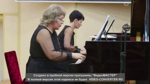 Д.Шостакович Ноктюрн из Сюиты для двух фортепиано